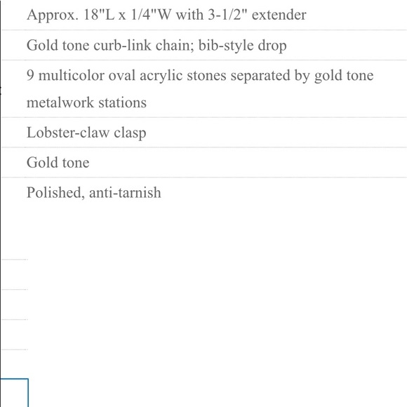 3/$12 Iman QVC Necklace - Picture 5 of 5